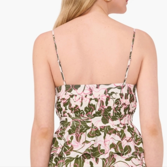 Parker Floral‎ Peplum Cami Top - Picture 4 of 7
